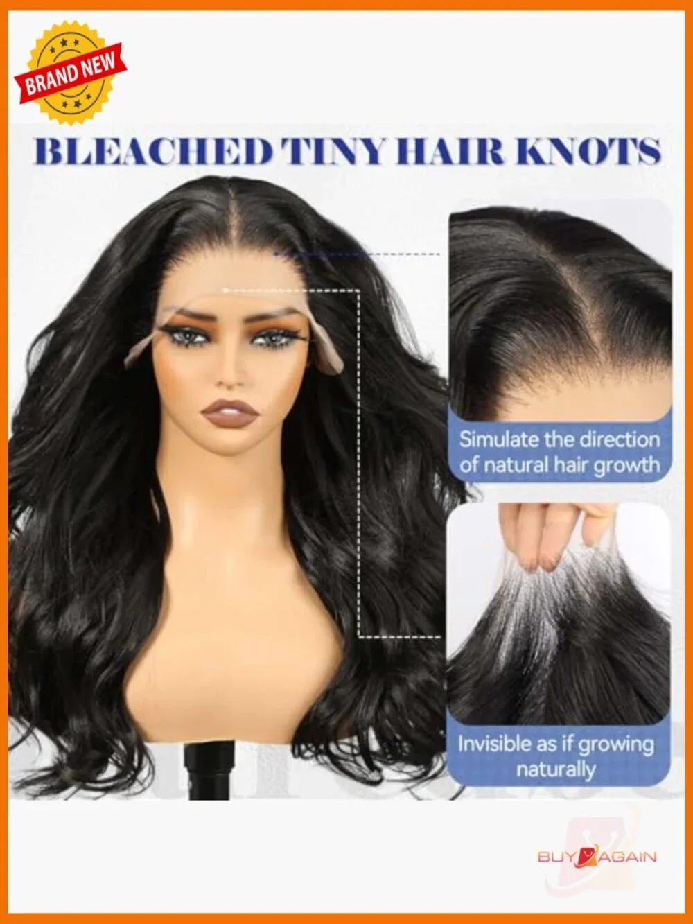 13x6 HD Synthetic Lace Front Wig 24 Inch Long Curly Layered